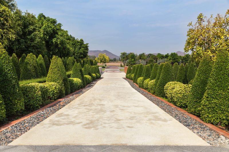 Landscape with Shrub Borders